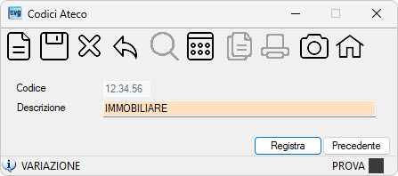 Codici Ateco